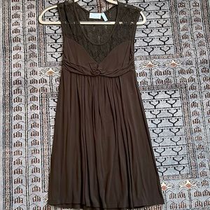 Little black lace dress